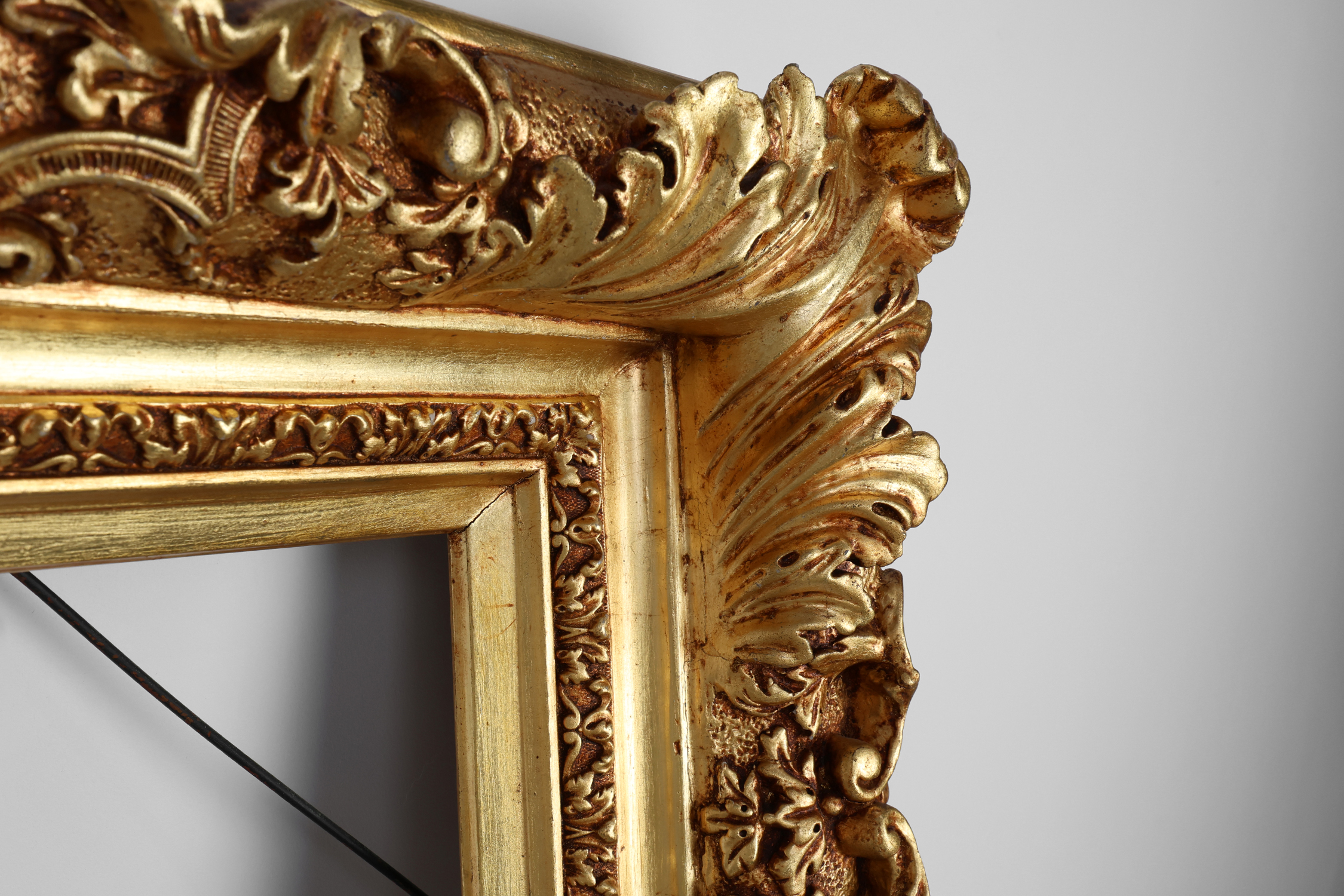 Gilded Louis XV Frame labeled and manufactured Antwerp, Belgium ca. 1850thumbnail